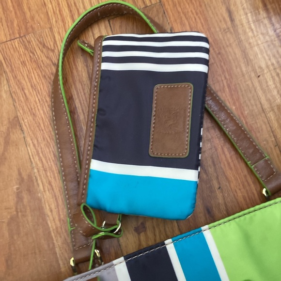 Anne Klein shoulder bag w/coin wallet - Picture 4 of 6